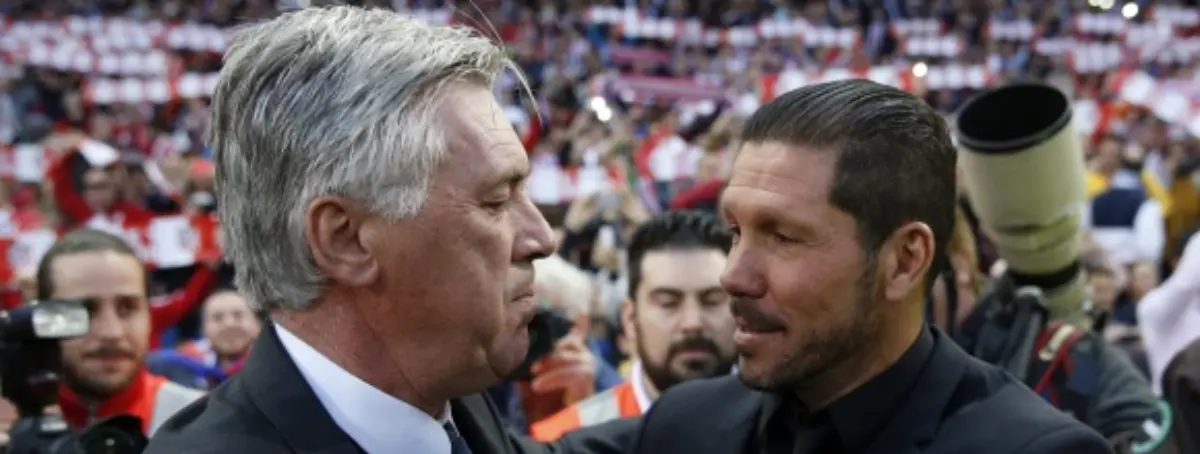 Simeone y Carlo Ancelotti se despiden definitivamente de un delantero