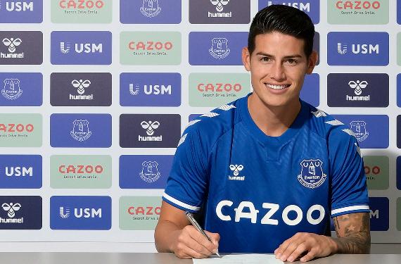 James Rodríguez decide su futuro: su salida del Everton se acerca