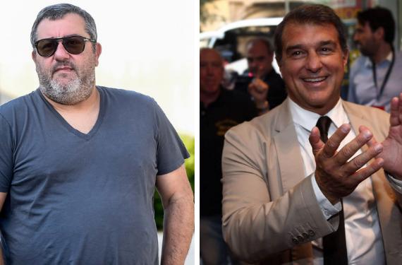 Mino Raiola vuelve a llamar a Joan Laporta por un fichaje astronómico