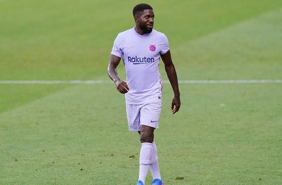 El gesto de Samuel Umtiti que monta un escándalo en el Barça