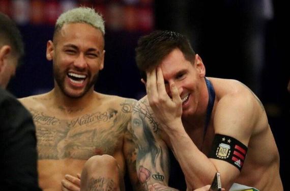 Neymar se enfrenta a Leo Messi con el PSG de por medio