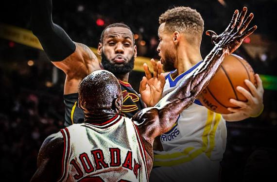 Stephen Curry emula así a Michael Jordan y deja atrás a LeBron James