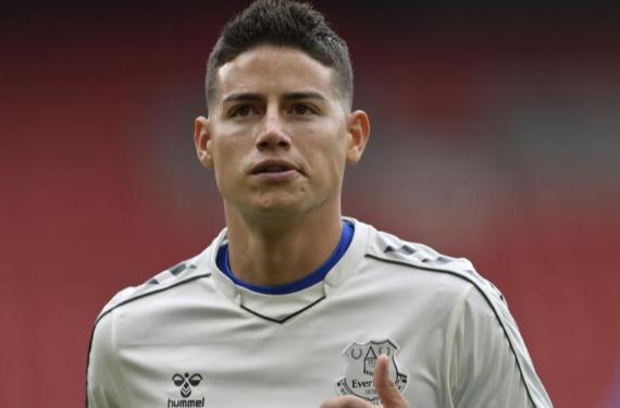 ¡Sentenciado! James Rodróguez saldrá del Everton y ya tiene equipo