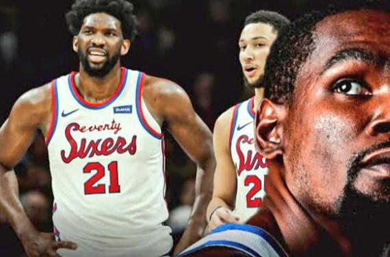 Colapso del Este con Ben Simmons: Kevin Durant y Embiid no se lo creen