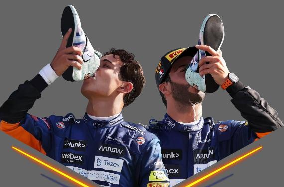 Ricciardo y Lando Norris mejoran, mal asunto para Fernando Alonso