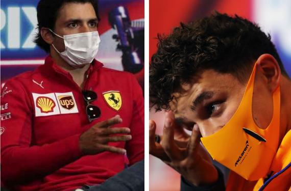 Carlos Sainz y Lando Norris sacan punta al duelo Hamilton y Verstappen