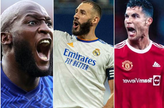 CR7, Depay, Benzema, Lautaro y Lukaku tienen un problema, y grave