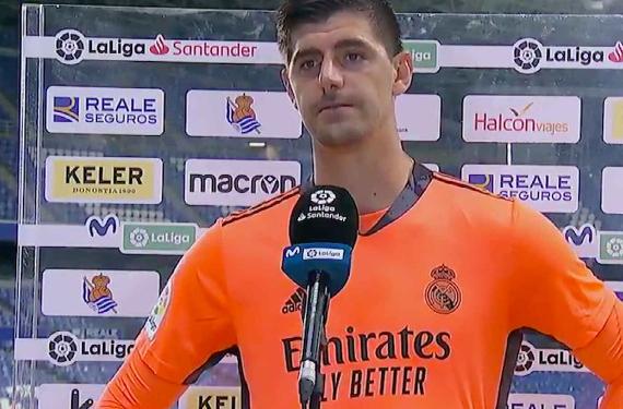 Courtois explica como ha conseguido Ancelotti que Vinícius tenga gol