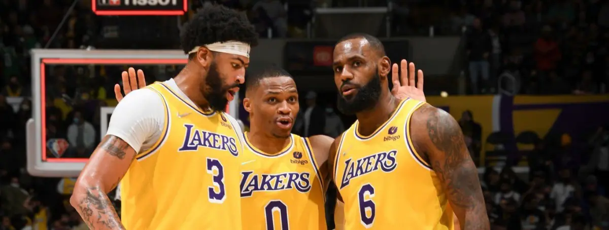 LeBron James en caída libre: 'plan B' de Lakers sin Russell Westbrook