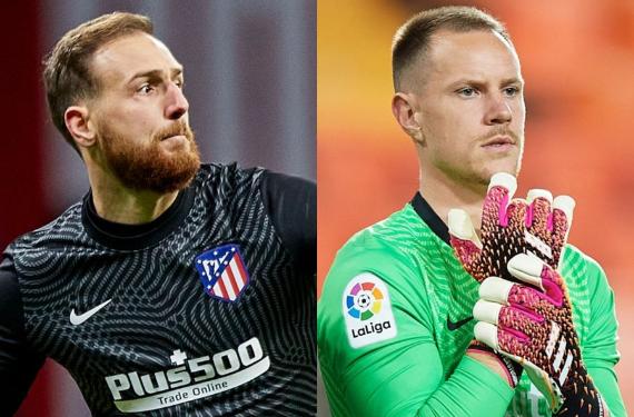 Ter Stegen y Jan Oblak, ‘enemigos’ inesperados para Xavi y el Cholo