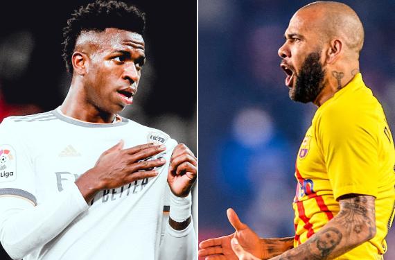 El Clásico se calienta con Vinícius, Alves, Dembélé y Ferland Mendy