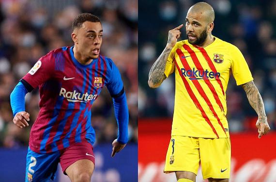 Sergiño Dest se la juega a Dani Alves: decisión definitiva de Xavi