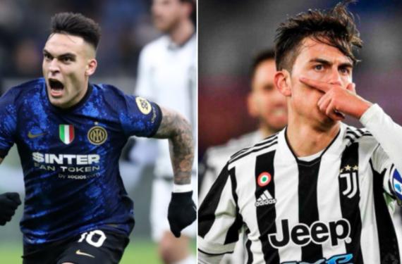 Dybala y Lautaro Martínez revientan la Serie A: futuro de la mano, ojo