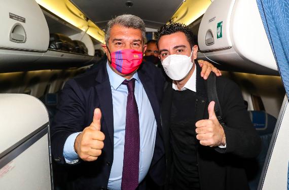 Xavi y Laporta temen al Diego Maradona: Nápoles, juez y pena máxima