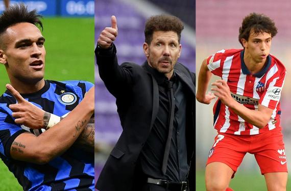 João Félix y Luis Suárez en la diana: Simeone a por Lautaro Martínez