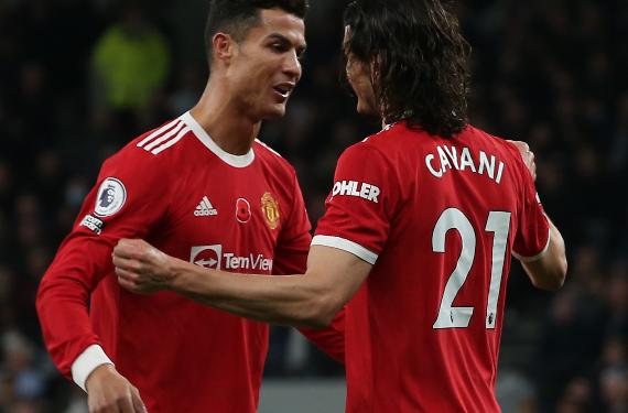 El United mueve cromos: chao a CR7 y Cavani, 120 kilos por su repuesto