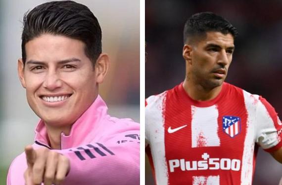 Bombazo 22/23: Luis Suárez y James Rodríguez se acercan al mismo club