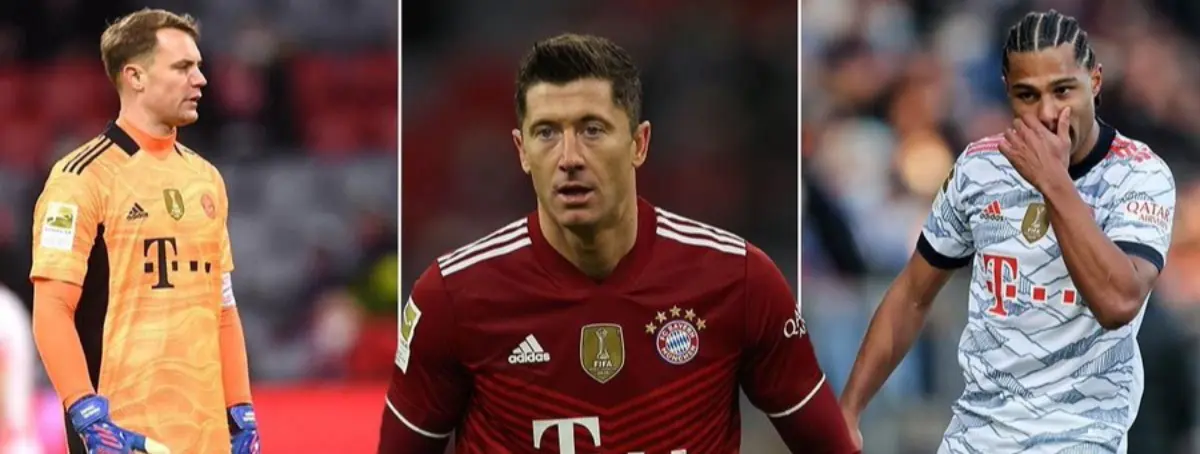 Lewandowski mira al Barça y Rüdiger arrastra otro del Bayern al Madrid