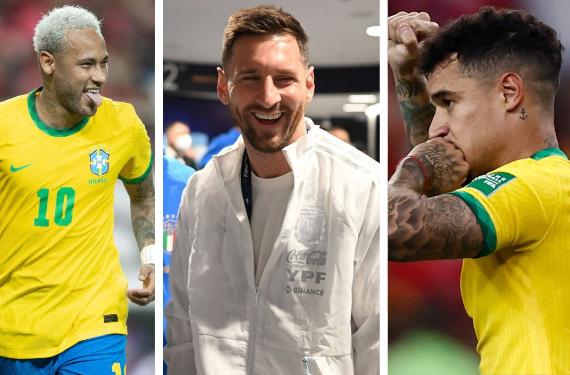 Messi, Neymar y Coutinho se alían y el Barça lo encaja desesperado