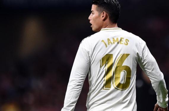 Courtois alucina: su recambio en el Madrid es obra de James Rodríguez