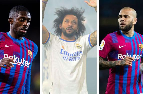 Dembélé, Marcelo, Alves y Suárez, juntos al 'equipo' que nadie quiere