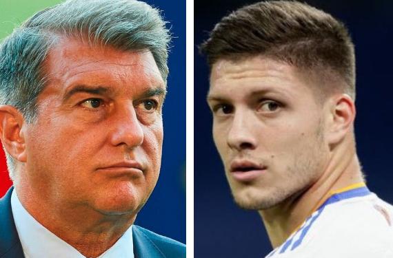 Laporta lo echa y traiciona al Camp Nou: será compañero de Luka Jovic