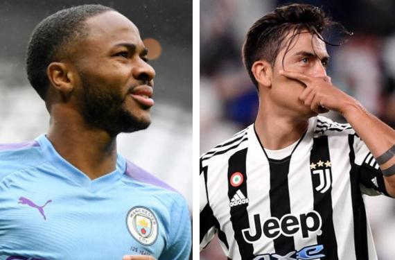 Sterling y Dybala, al mismo club para quitarle al Madrid la Champions