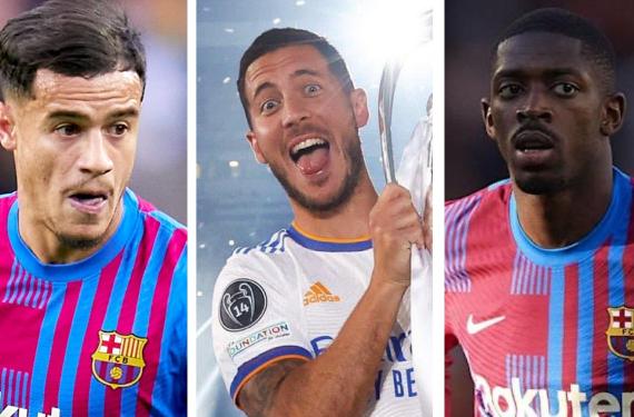 Dembélé es el gran fiasco y Coutinho le sigue: Hazard, otro implicado