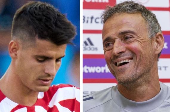 Morata llama: Luis Enrique ficha al crack del Mundial y Neymar alucina