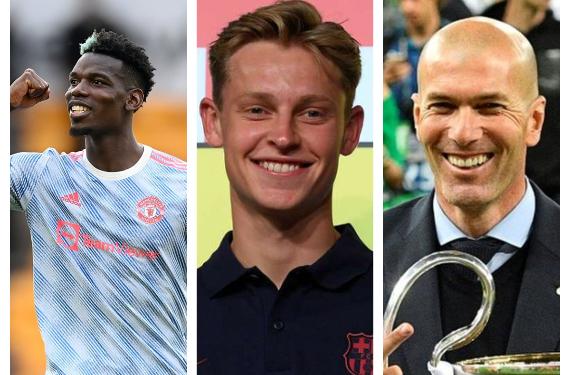 Palo brutal de Zidane, Pogba y De Jong a la venta galáctica del Madrid