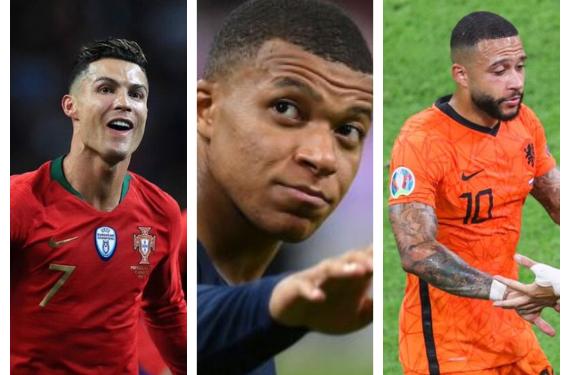 Depay, Mbappé y Cristiano, maldición pre-Qatar: pierden socios de oro