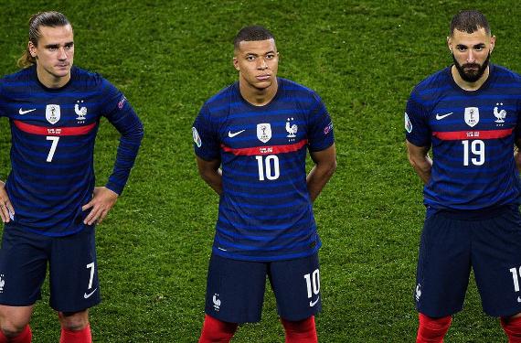 Drama en Francia por el Mundial: Mbappé, Griezmann y Benzema, vendidos