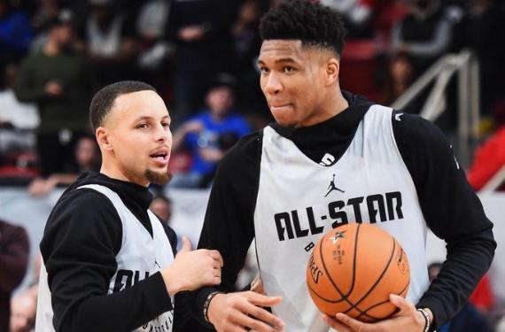 Steph Curry y Antetokounmpo temen al aspirante sorpresa a ganar la NBA