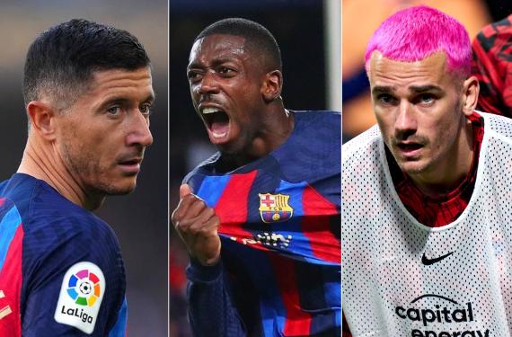 Lewandowski y Dembélé, como Griezmann: inesperado revés copero