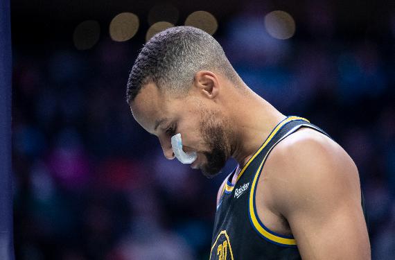 Drama absoluto en los Warriors con la pérdida de Stephen Curry: LeBron y Davis, eufóricos