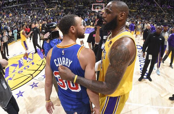 LeBron amenaza abiertamente a Curry, Anteto y su lesión preocupan y Doncic e Irving dan un paso más