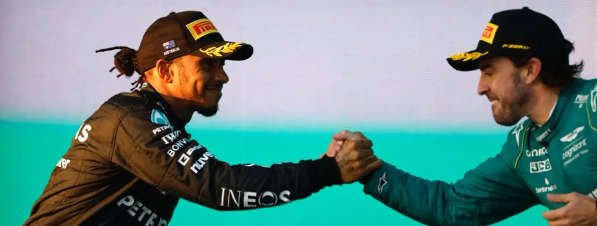 Sorpresa épica en la F1 con Hamilton y Alonso que rompe todos los esquemas: al mismo equipo