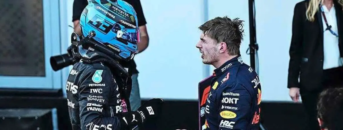 Mercedes deja tirado a Russell y Toto Wolff sorprende defendiendo a Verstappen: Hamilton atónito