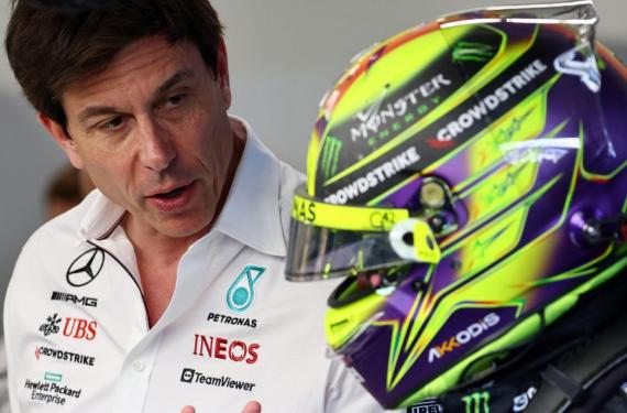 Lewis Hamilton lo tiene todo para derrumbar a Mercedes: Wolff se queda tirado sin Leclerc para 2024