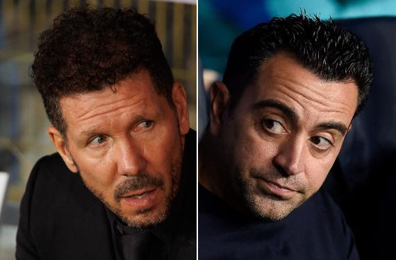 Simeone y Xavi cruzan sus caminos en la maniobra contra Florentino ¿Del Bernabéu al eterno rival?