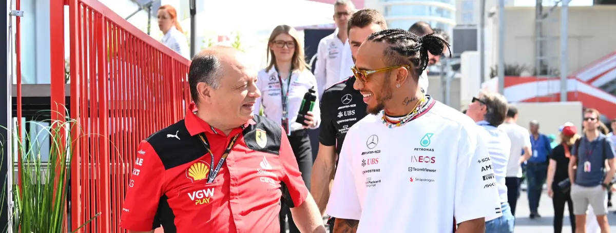 Mercedes deja atónitos a Hamilton y Ferrari con un cambio de piloto que haría historia en la F1