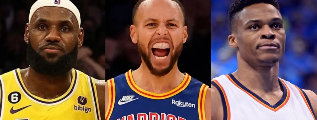 Vértigo en LeBron y Davis ante Stephen Curry con Westbrook de nuevo de fondo: barrera psicológica