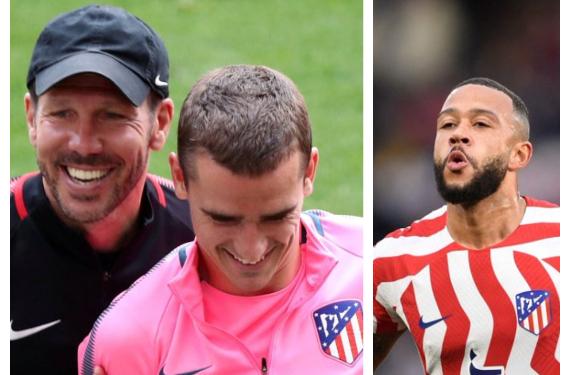 Simeone prefiere a Griezmann y Morata, el jugón de 127M a la calle y júbilo en Madrid: hay ofertón