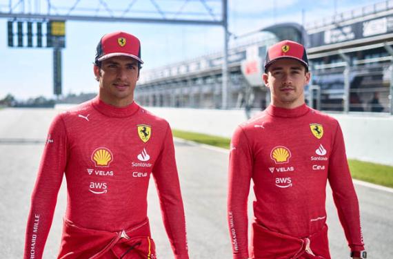 Ferrari no convence a Charles Leclerc y Carlos Sainz y la parrilla de 2025 se volvería loca