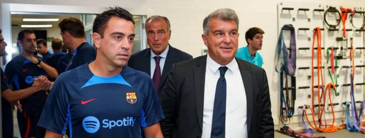 Bochorno histórico: desespera a Xavi y Laporta por su bajo rendimiento y al Barça le costará 40M más