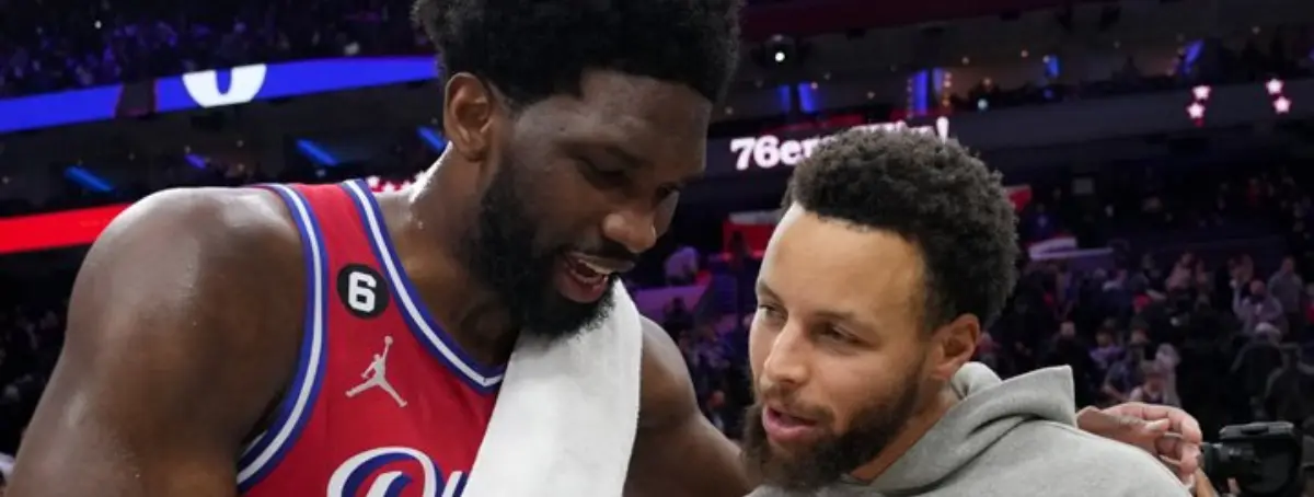 Joel Embiid ensombrece a Steph Curry y Doncic con la bomba del año en la NBA, su próximo destino