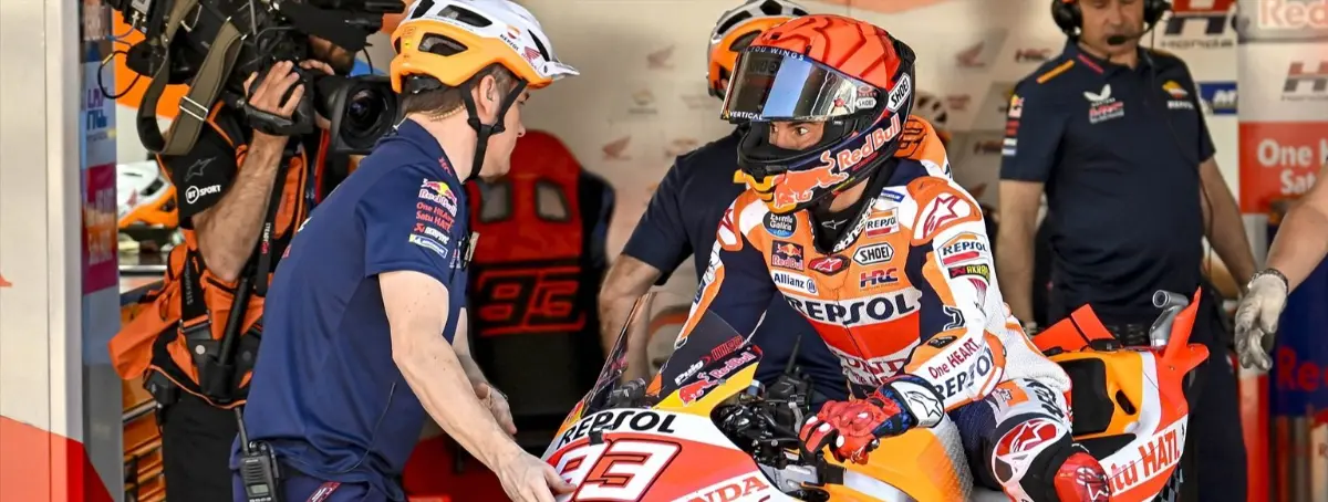 El golpe para Honda y Marc Márquez es como un martillo y somete a dinamita la temporada 2024