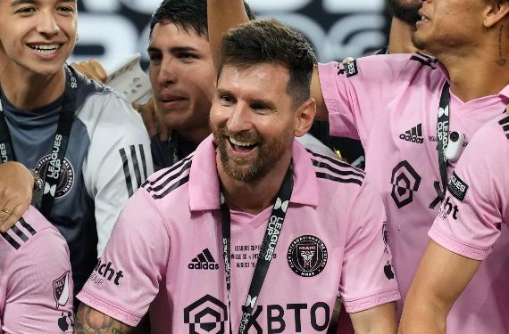 Leo Messi ya tiene el último récord que le faltaba: Beckham, Busquets y Jordi Alba lo celebran