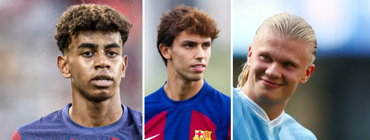 Yamal y João Félix se enteran en Montjuic: el Barça quiere al as de LaLiga, con Haaland implicado