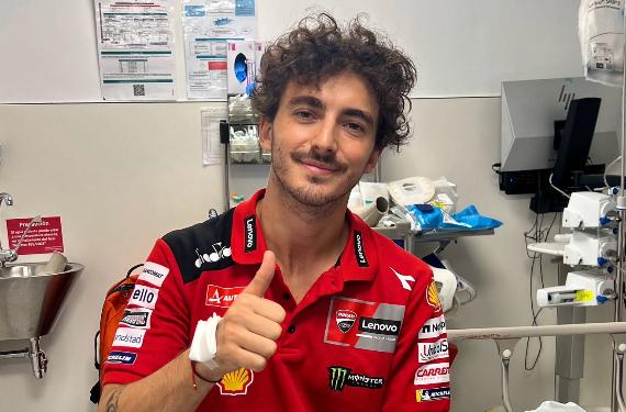 Pecco Bagnaia ya piensa en Misano, el milagro de Brad Binder: Ducati descarta a Enea Bastianini